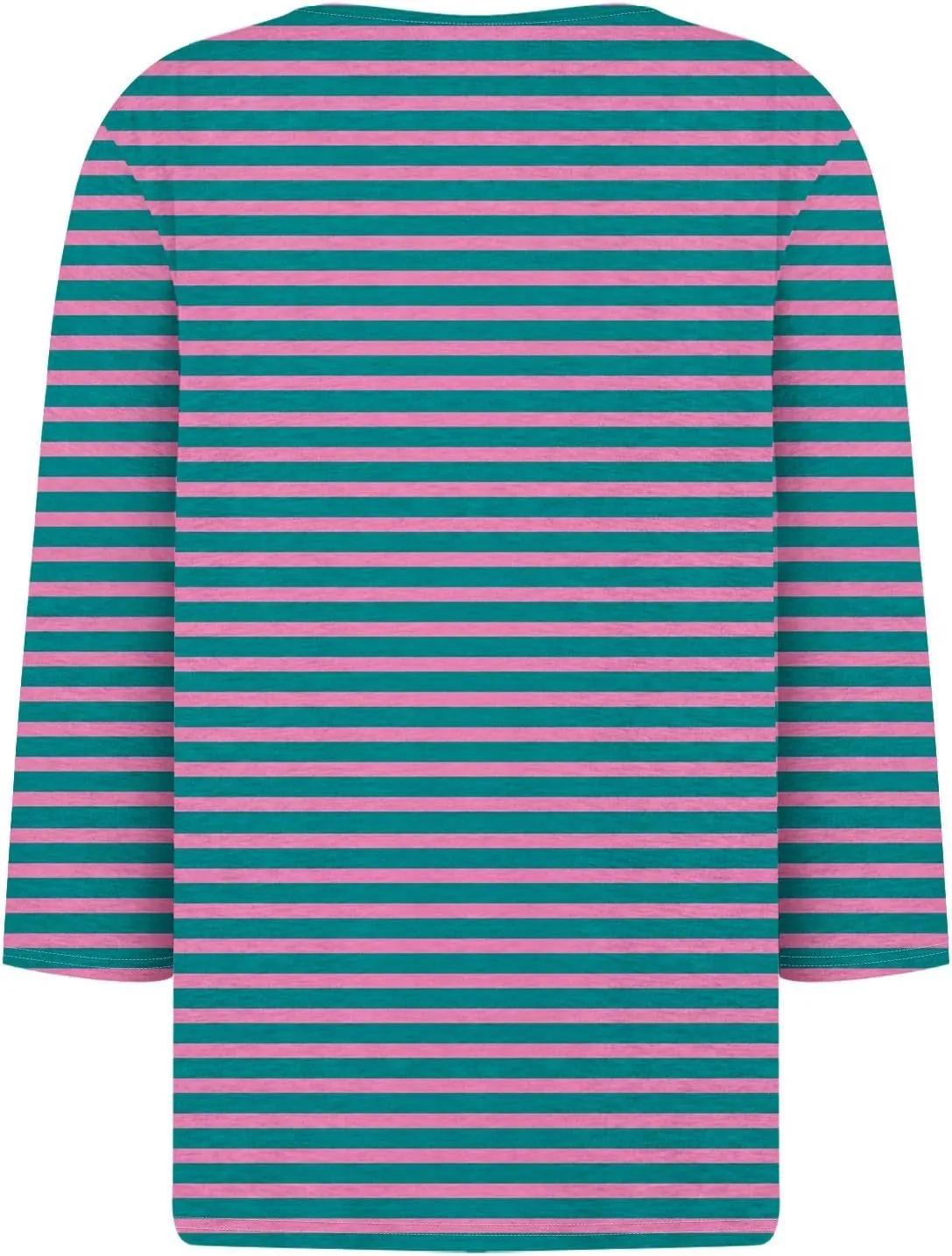 3/4 Length Sleeve Womens Tops Henley Neck 2025 Summer Shirts Three Quarter Sleeve Petite Tshirts