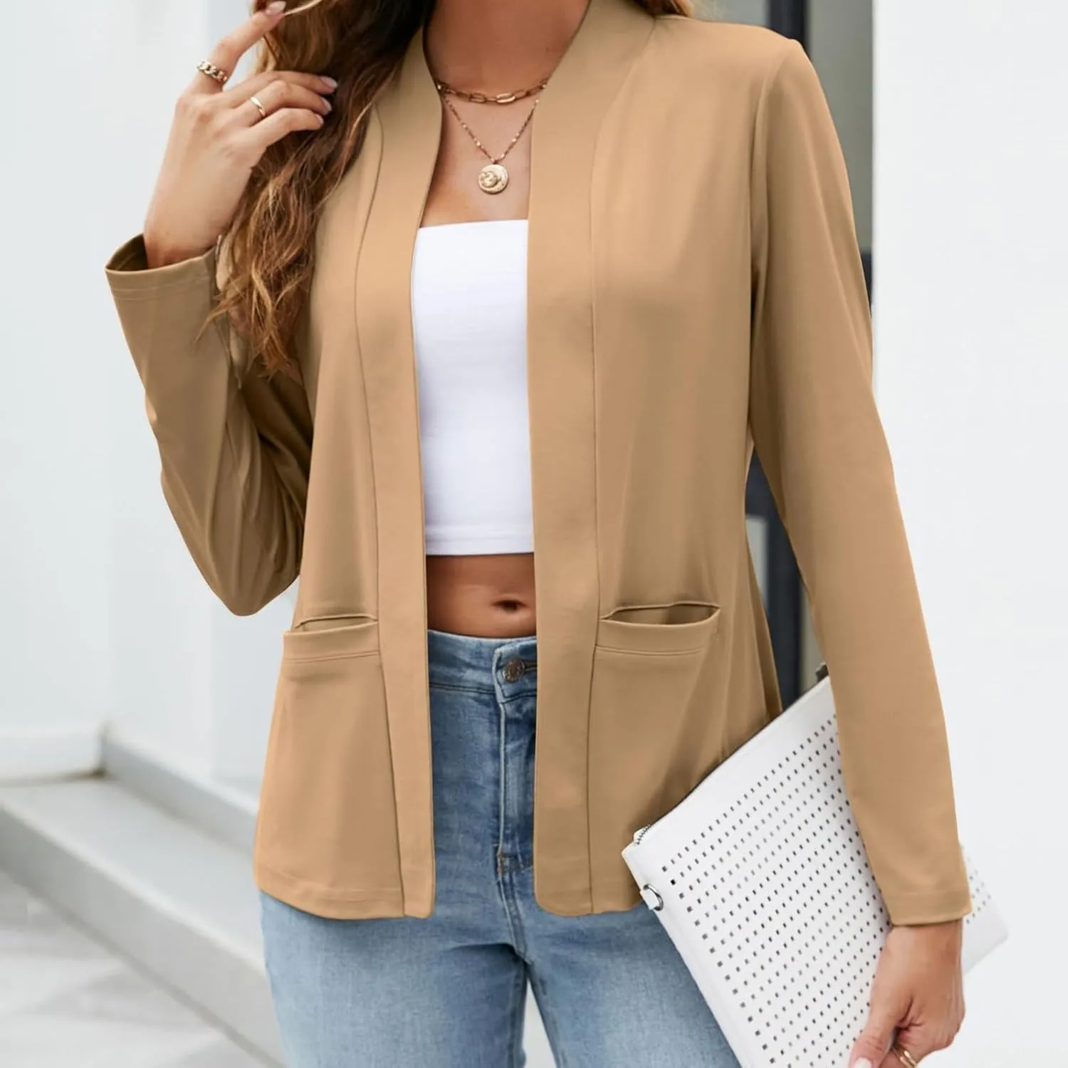 Black Cardigan Cardigan Sweater Plus Jacket Solid Color Knitted Sweater Jacket Women Black Cardigan for Women