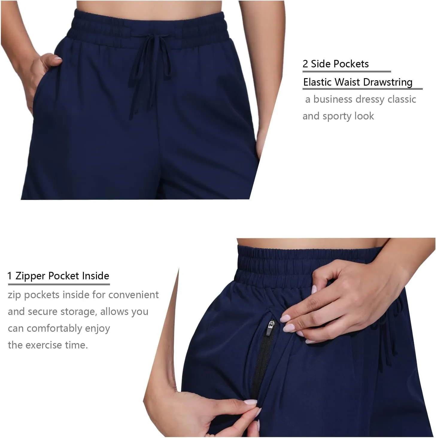 Blaosn Flowy Athletic Shorts for Women Gym Workout Running Golf Hiking Quick Dry with Pockets Casual Summer Beach Outfits
