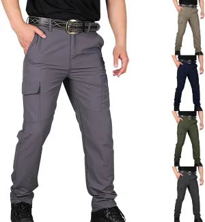 Cargo Pants for Men,Stretch Lightweight Hiking Pants Quick Dry Workout Pants Flex Ripstop Tactical Pants with Pockets