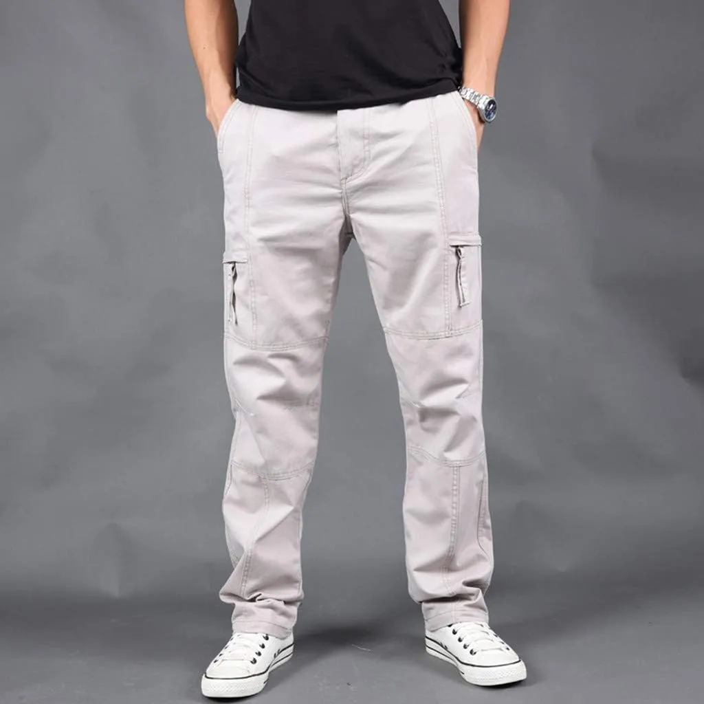 Cargo Work Pants for Men Mens Docker Dress Pants Cargo Pants for Men Pack Straight Pants for Men Destination Cargo