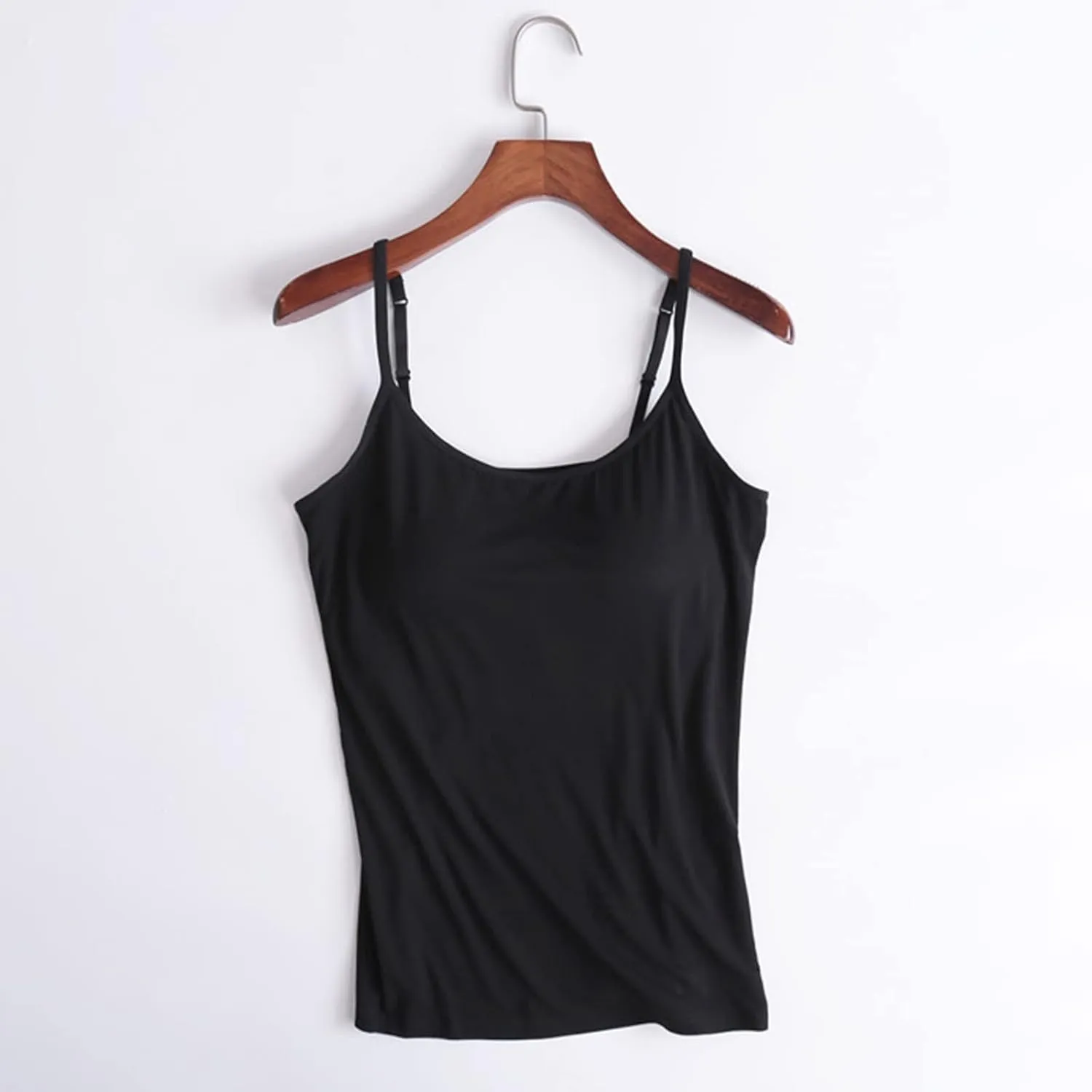 Chest Cushion Suspender Tank Top Without Steel Ring Cup Outer Wear Underwear Yoga Sports T Shirt All Lace Top