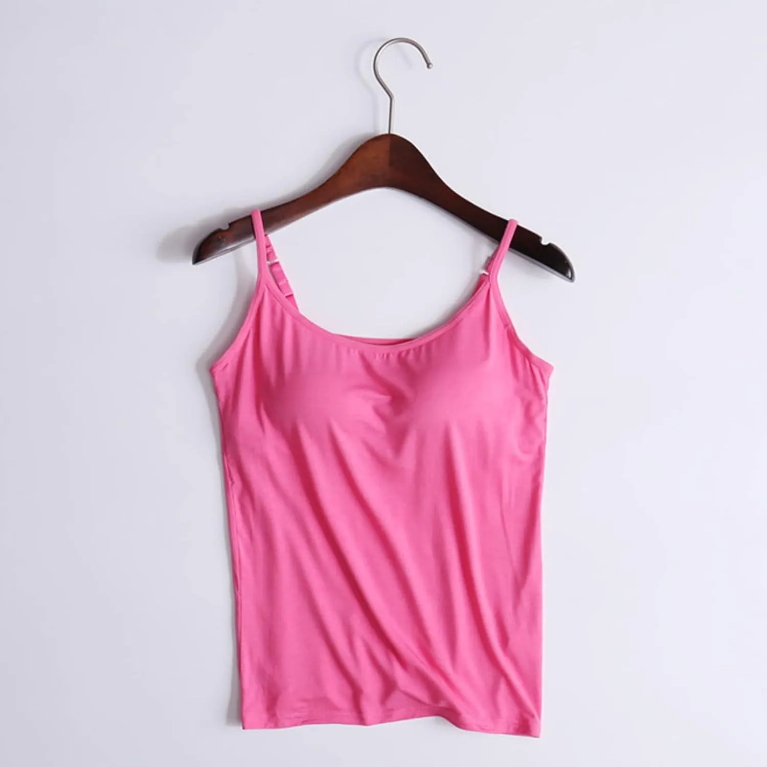 Chest Cushion Suspender Tank Top Without Steel Ring Cup Outer Wear Underwear Yoga Sports T Shirt All Lace Top