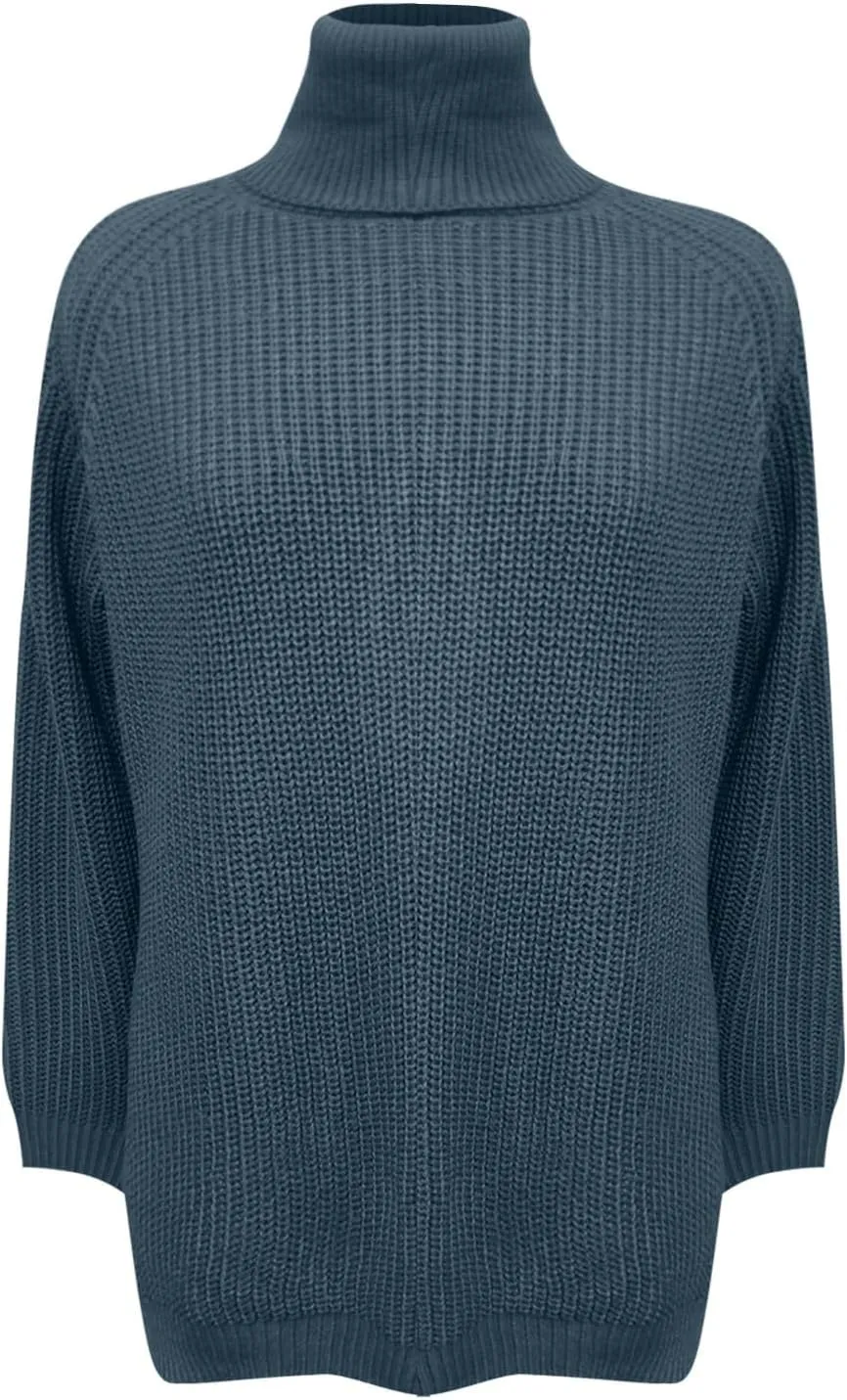 ChicCrate Sweaters for Women Trendy Long Sleeve Shirts Baggy Slouchy Sweater Plus Size Tops Dressy Casual Fall Winter Outfits