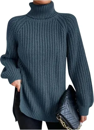 ChicCrate Sweaters for Women Trendy Long Sleeve Shirts Baggy Slouchy Sweater Plus Size Tops Dressy Casual Fall Winter Outfits