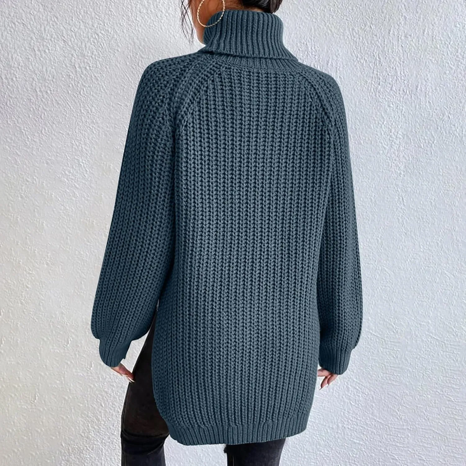 ChicCrate Sweaters for Women Trendy Long Sleeve Shirts Baggy Slouchy Sweater Plus Size Tops Dressy Casual Fall Winter Outfits