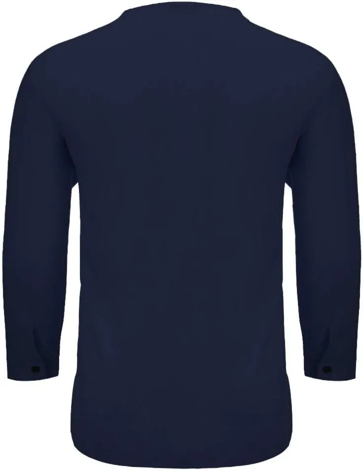 Cotton Linen T-Shirts for Men Stylish 3/4 Sleeve V Neck Casual Summer Tops Lightweight Quick Dry Loose Beach Shirts