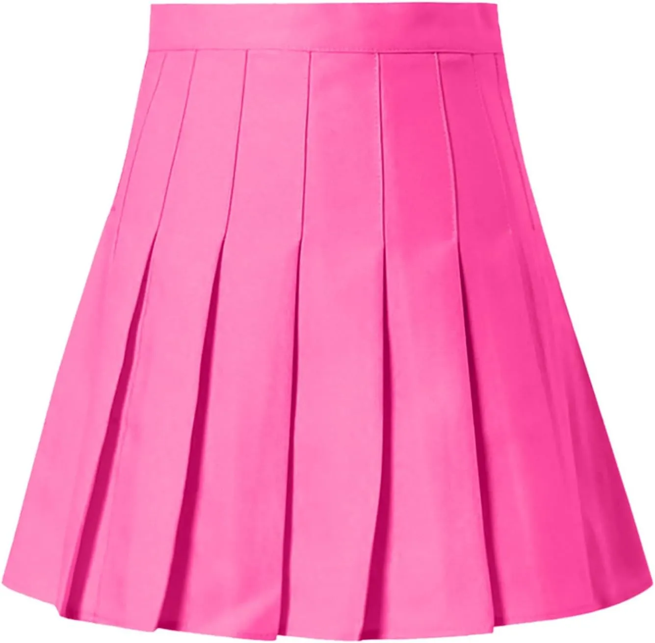 Cute Skirts for Women Womens Girls Solid Pleated Skirt Basic Skirt Aline Design Skirt Tee Girls Cute Mini Skirts