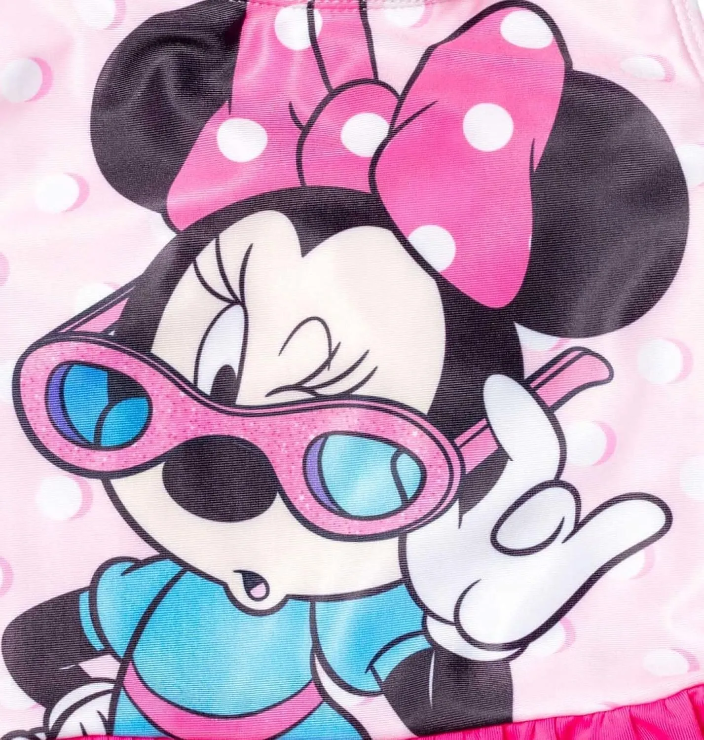 Disney Minnie Mouse Racerback Tankini Top and Bikini Bottom Swim Set Infant to Big Kid