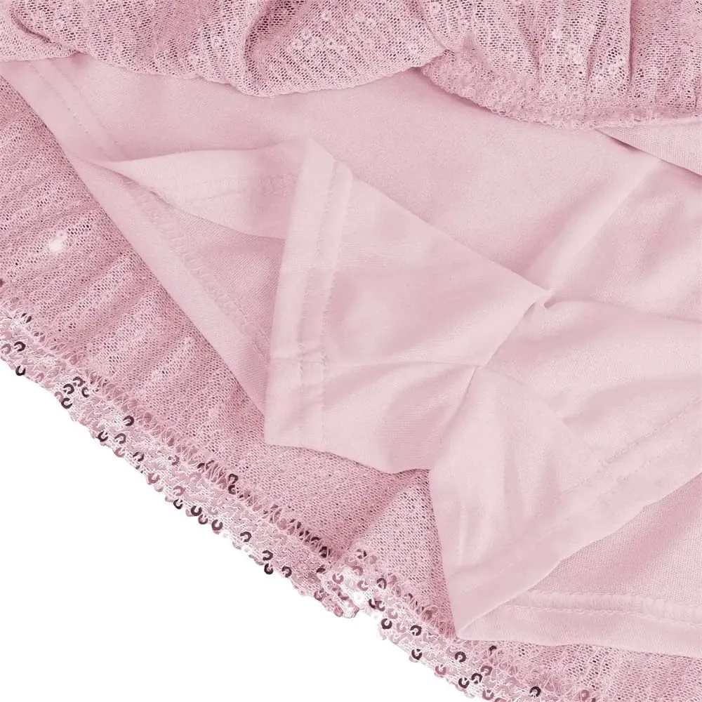 Dvbfufv Women Party Skirts Women Spring Summer Sexy High Waist Sequin Mini Skirts Women Pleated Skirts Women Clothing