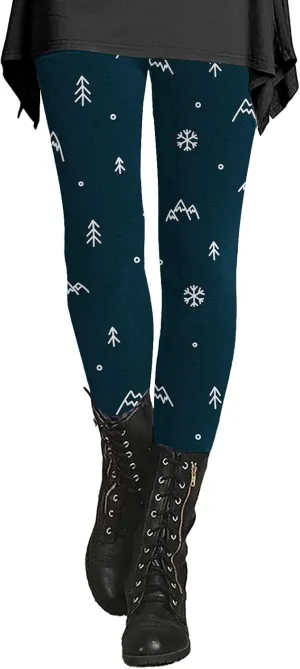 Fleece Lined Tights Women Length Elastic Fashion Soft Daily Transparent White Ash S 5XL Fall & Winter Cold Weather