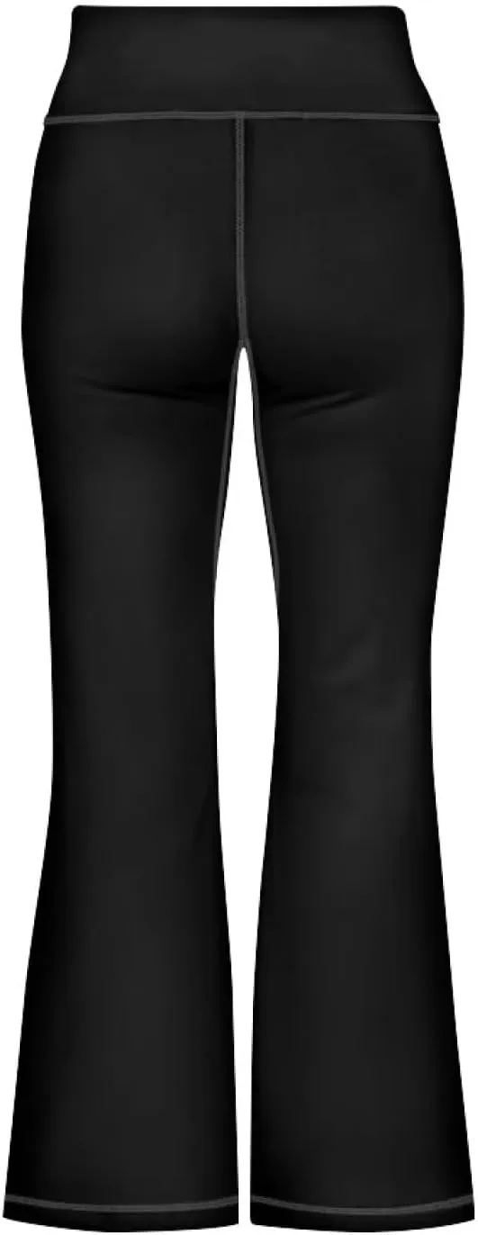 Girl's Flare Leggings High Waisted Bootcut Yoga Pants Kids Classic Stretch Pants Fashion Soft Bell Bottoms