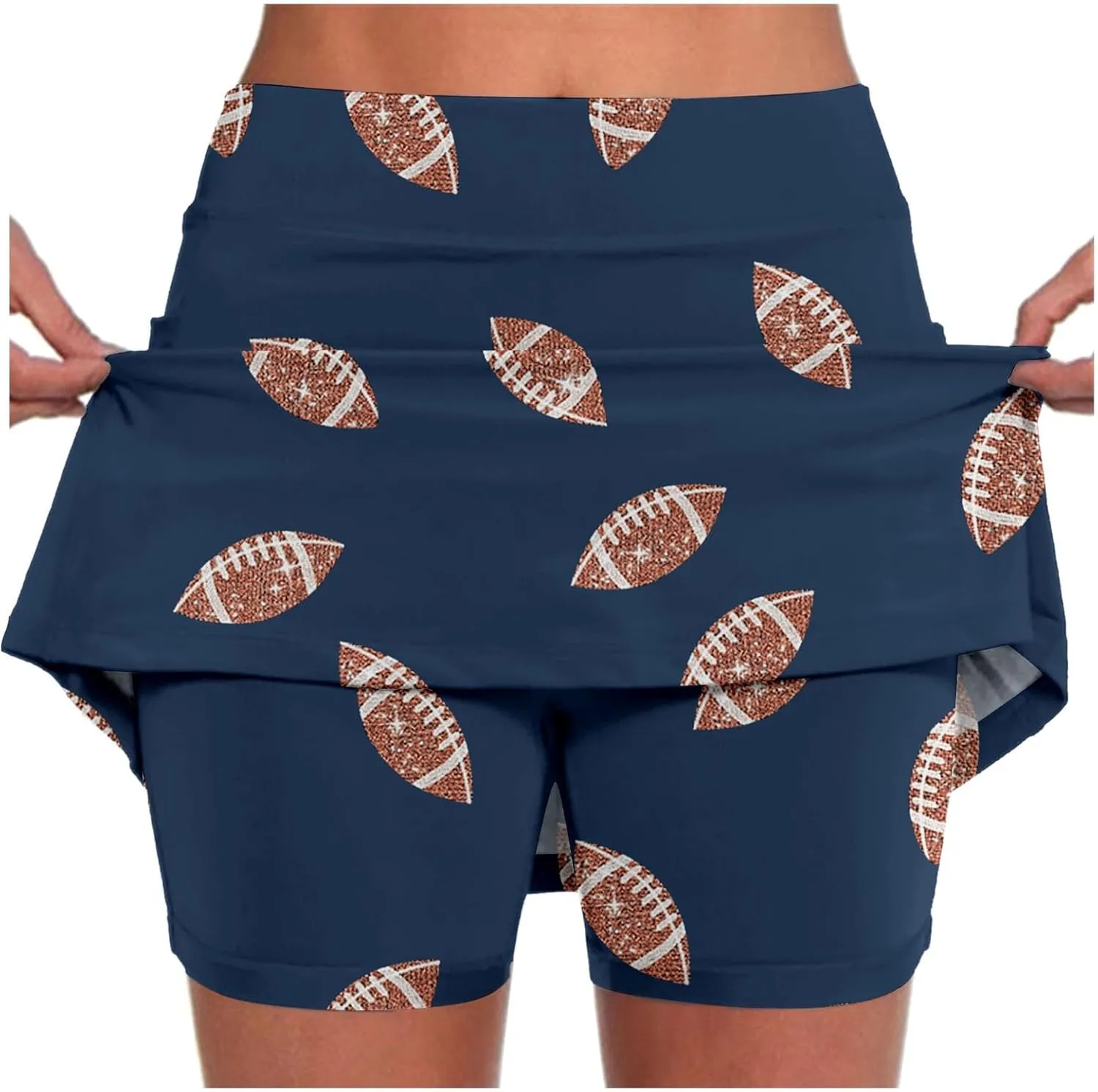 Golf Skorts for Women with Pockets Floral Summer 2025 Casual Tennis Skirts with Shorts Tummy Control Athletic Skort