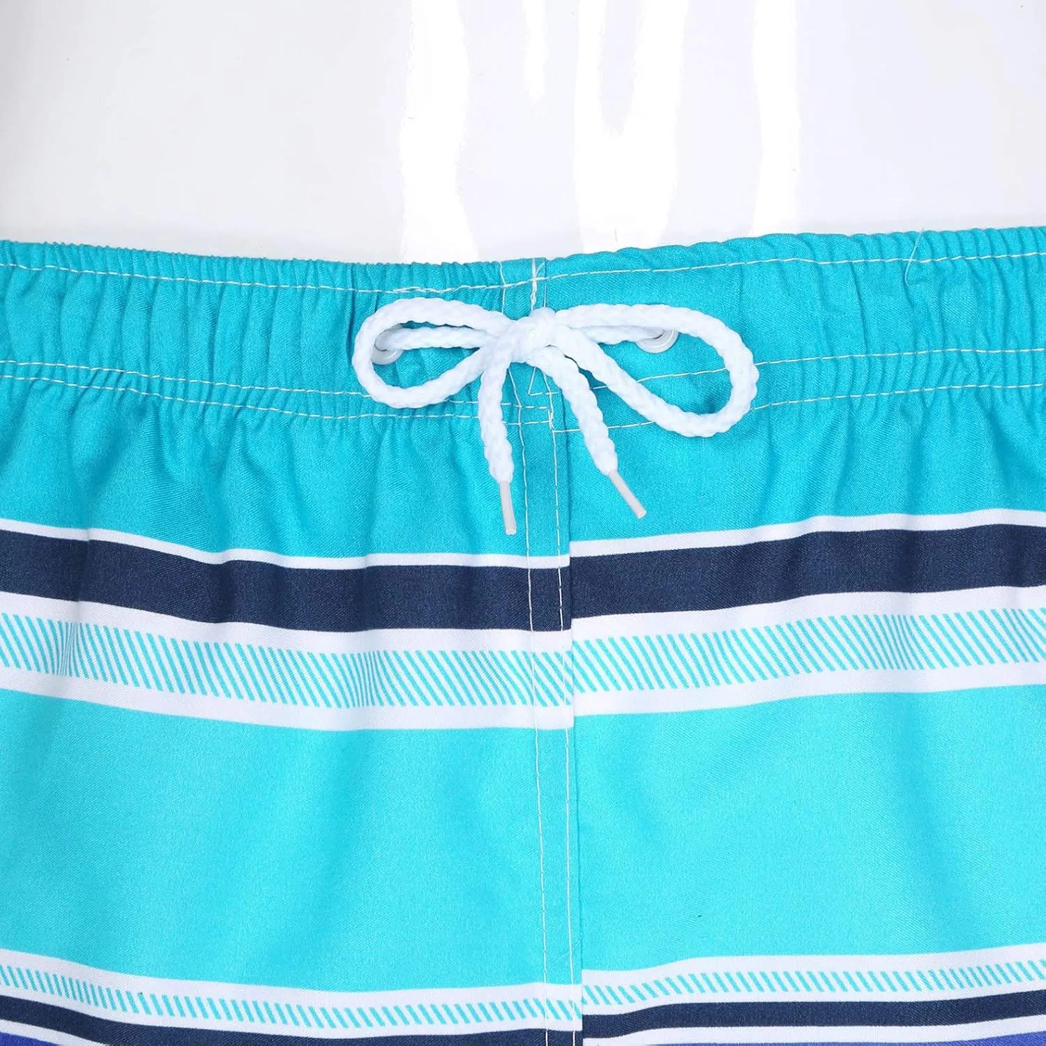 Hansber Mens Colorful Pattern Swim Trunks Quick Dry Beach Board Shorts Surf Pants Casual Sports Bottoms