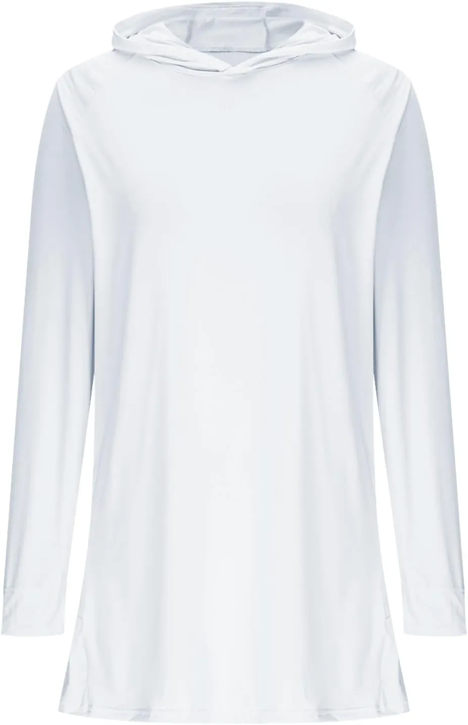 HGps8w Women's UPF 50  UV Sun Protection Hoodie Long Sleeve Lightweight Outdoor Athletic Hiking Sun Shirts with Thumb Hole