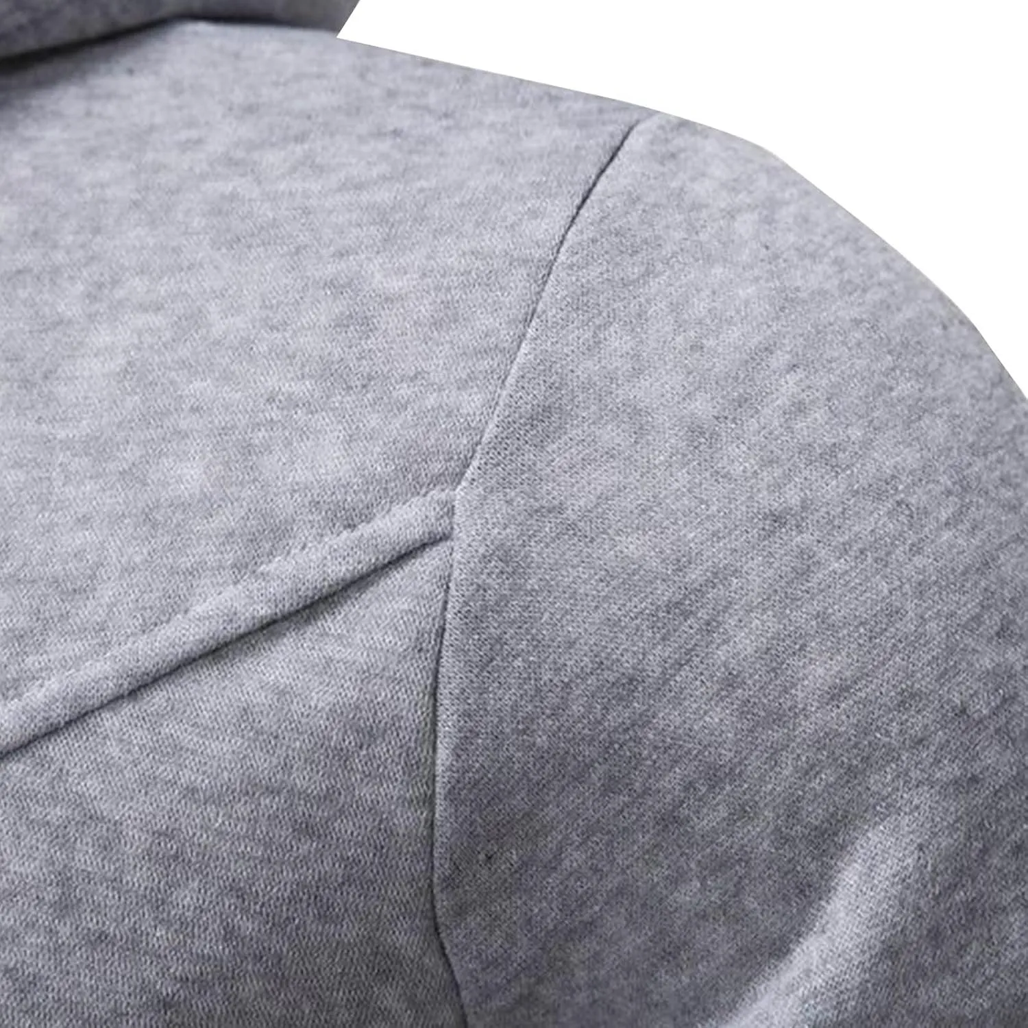 Hoodies For Men Casual Long Sleeve Zip Jacket Trendy Solid Color Coat Lightweight Drawstring Sport Outwear With Pocket
