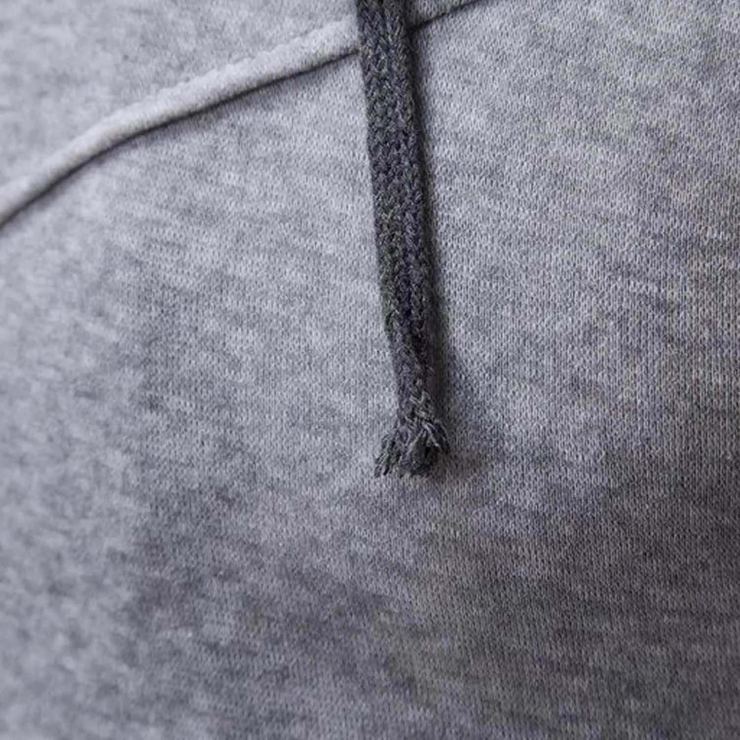 Hoodies For Men Casual Long Sleeve Zip Jacket Trendy Solid Color Coat Lightweight Drawstring Sport Outwear With Pocket