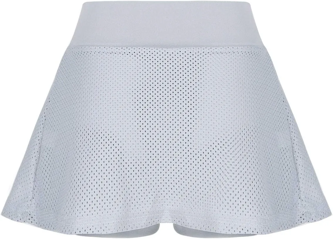 Hularka Womens High Waist Layer Pleated Mini Skirts Sports Skorts Yoga Running Tennis Skirt Bottoms