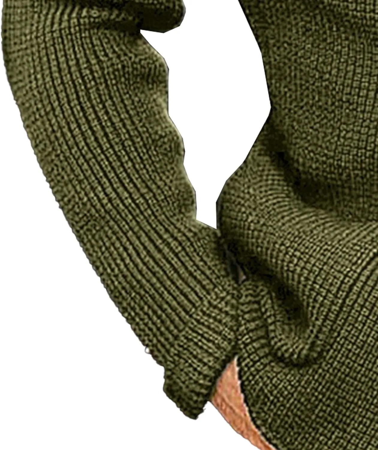 JEShifangjiusu Men'S Stand Collar Cardigan Sweaters Wool Blend V Neck Button Down Sweaters Solid Color Coat With Pockets