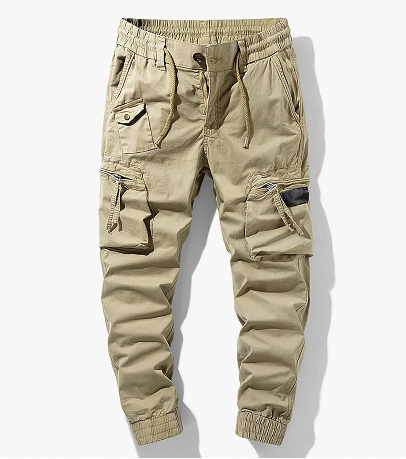 Jogger Pants for Men Fleece Windproof and Rainproof Pants Winter Warm Training Pants Sweatpants for Men Sweat Pants