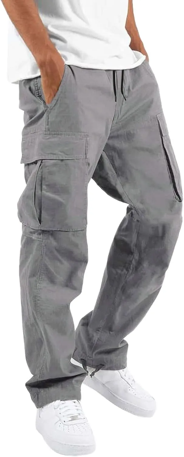 LCMTWX Joggers Pants Man Pants Casual Jogging Sports Elastic with Pockets Men's Men's Pants Joggers for Men Comfy Pants