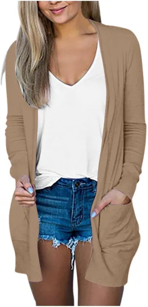 Lightweight Cardigan for Women Trendy Casual Long Cardigan Sweaters for Women Fall Fashion Sweaters for Women 2023