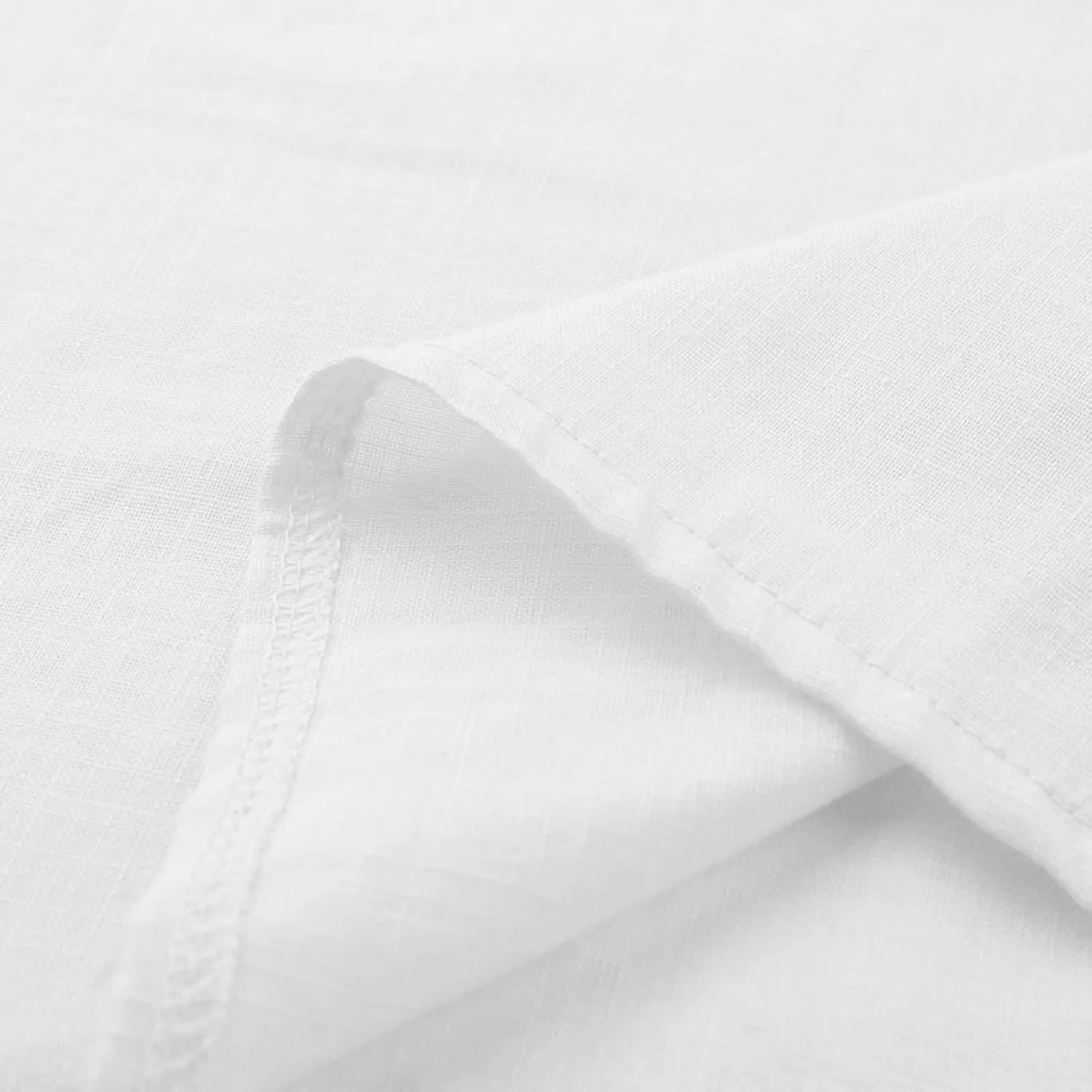 Linen Shirts for Women Plus Size 3/4 Length Sleeve Tops Casual Loose Fit O Neck Split Tunic Tee 2025 Summer Blouse