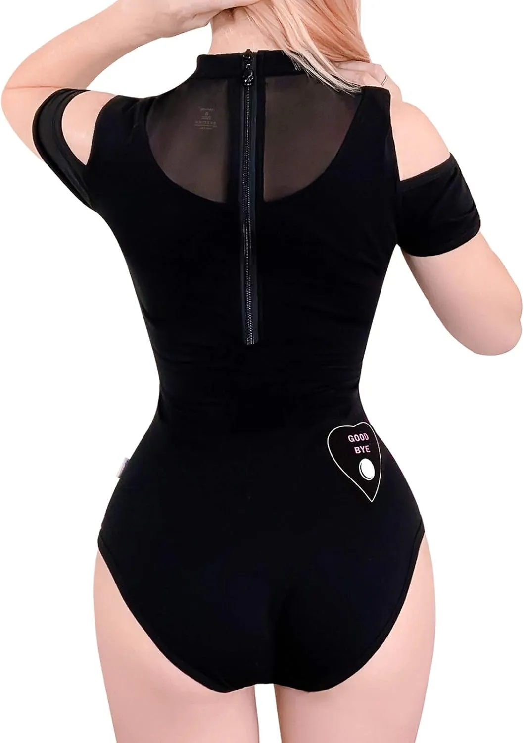Littleforbig Cotton Romper Onesie Clubwear Goth Bodysuit - Spirit Board Onesie