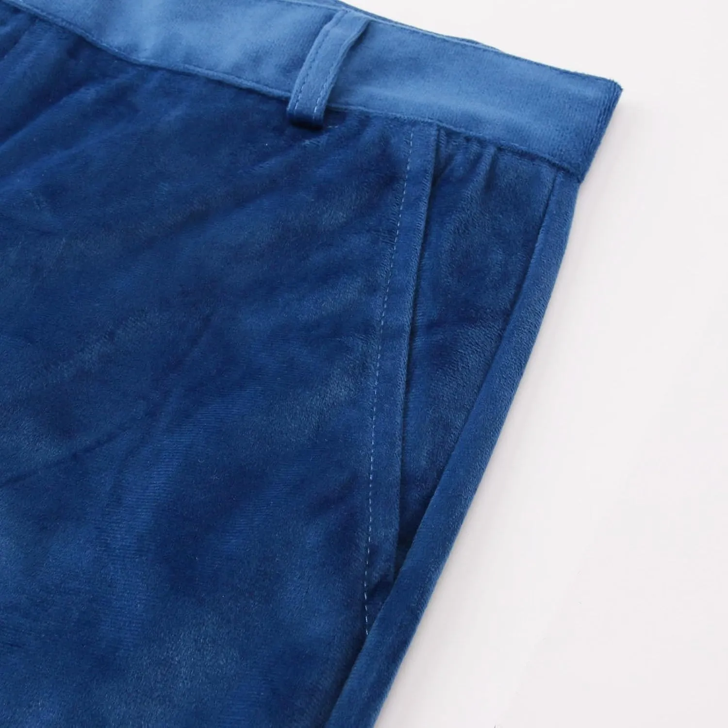 Mens Casual Bell - Bottoms Pants Smoothing Vintage Classic Straight Leg Loose Fit Trousers Dance Party Trousers