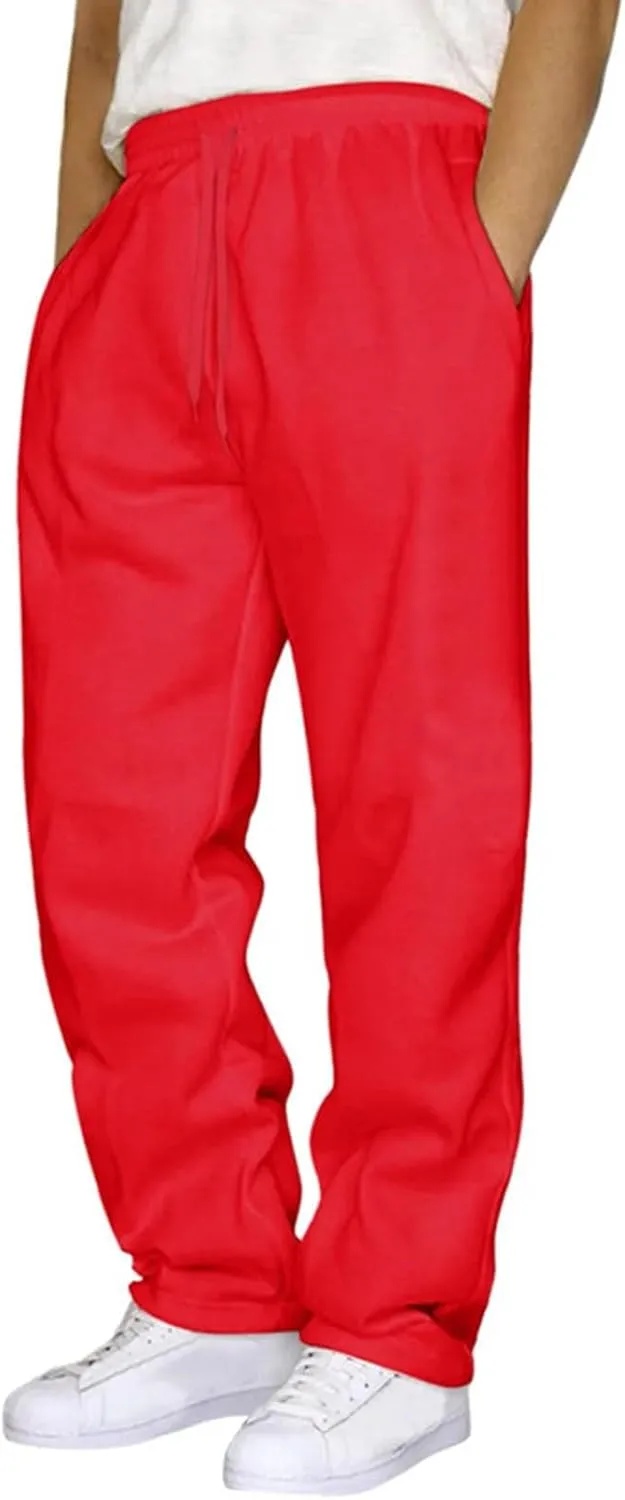 Men's Casual Pants Sweatpants Solid Color Running Fitness Pants Pants for Men