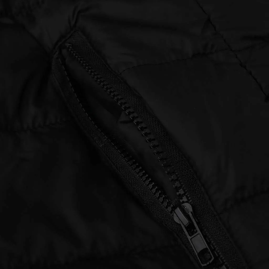 Men's Hooded Puffer Vest Sleeveless Zip Up Padded Jackets Coat Light Quilted Gilet Plus Size Cropped Puffer Vest