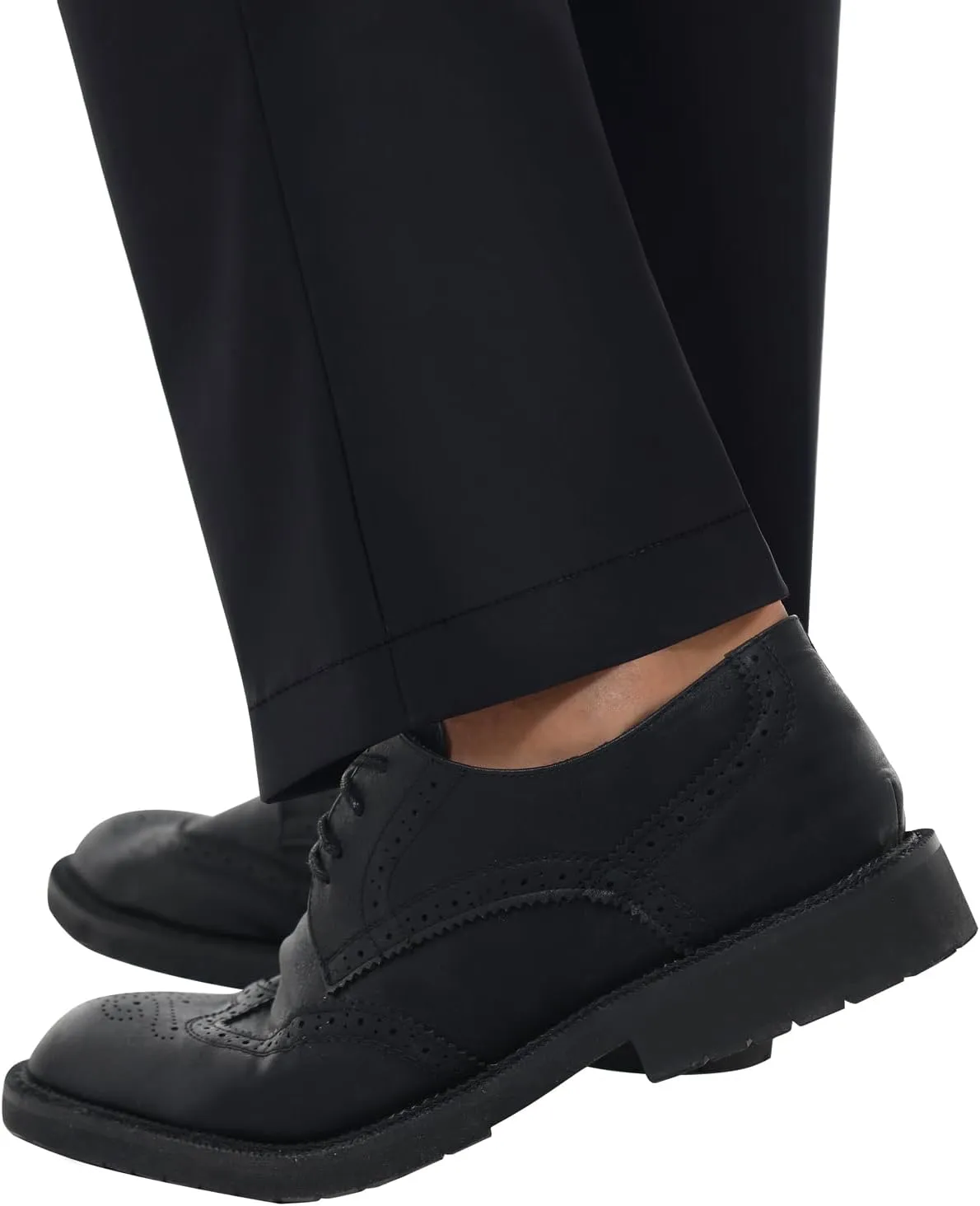 Mens Stretch Dress Pants Slim Fit Dress Pants for Men Expandable Waist Casual Dress Pants Athletic Golf Pants