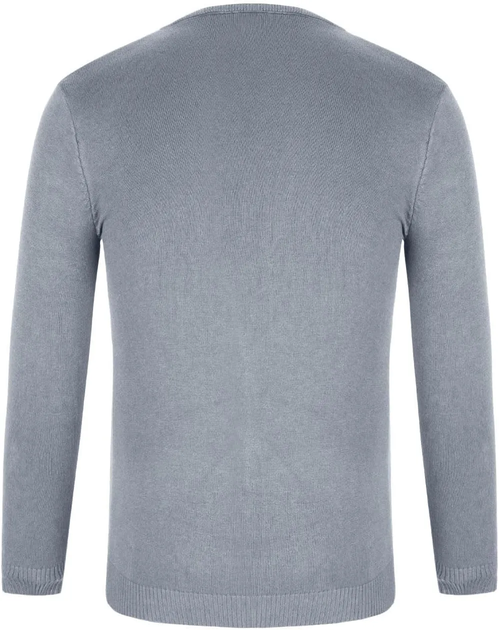 Men's V Neck Sweater Casual Solid Knitted Long Sleeved Pullover Tops Lightweight Slim Fit Classic Dressy Sweater