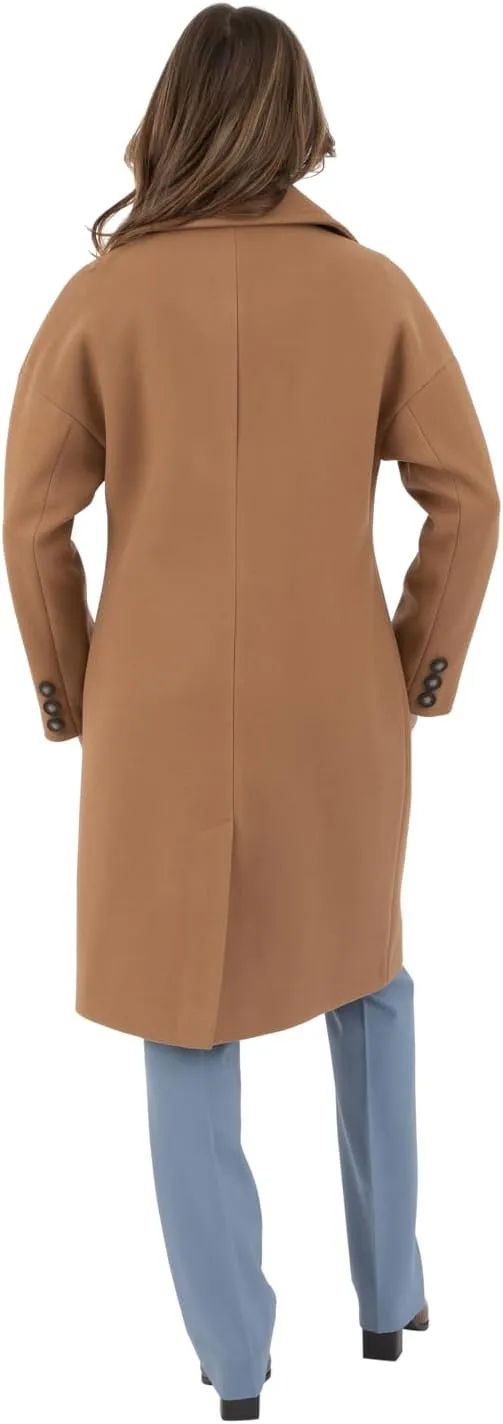 Nine West Women's Faux Wool Coat