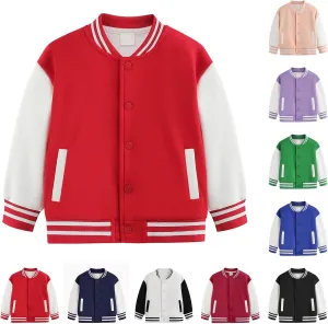Personalized Varsity Jacket Custom Men Women Casual Baseball Letterman Bomber Jackets Stitched Letters Number