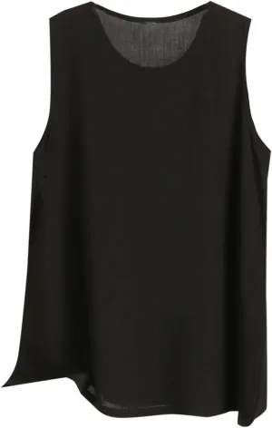 Plus Size Tank Tops for Women Summer Sleeveless Quick Dry Crewneck Blouse Solor Color Loose Fit Training Gym Shirts