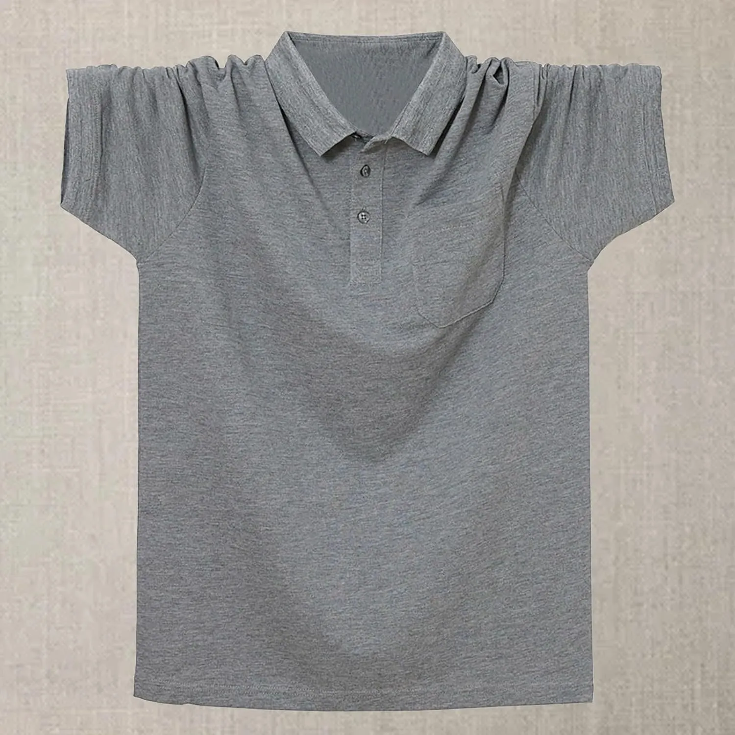 Polo Shirts for Men Short Sleeve with Pocket Quick Dry Performance Golf T-Shirts Summer Casual Tactical Collared Tee