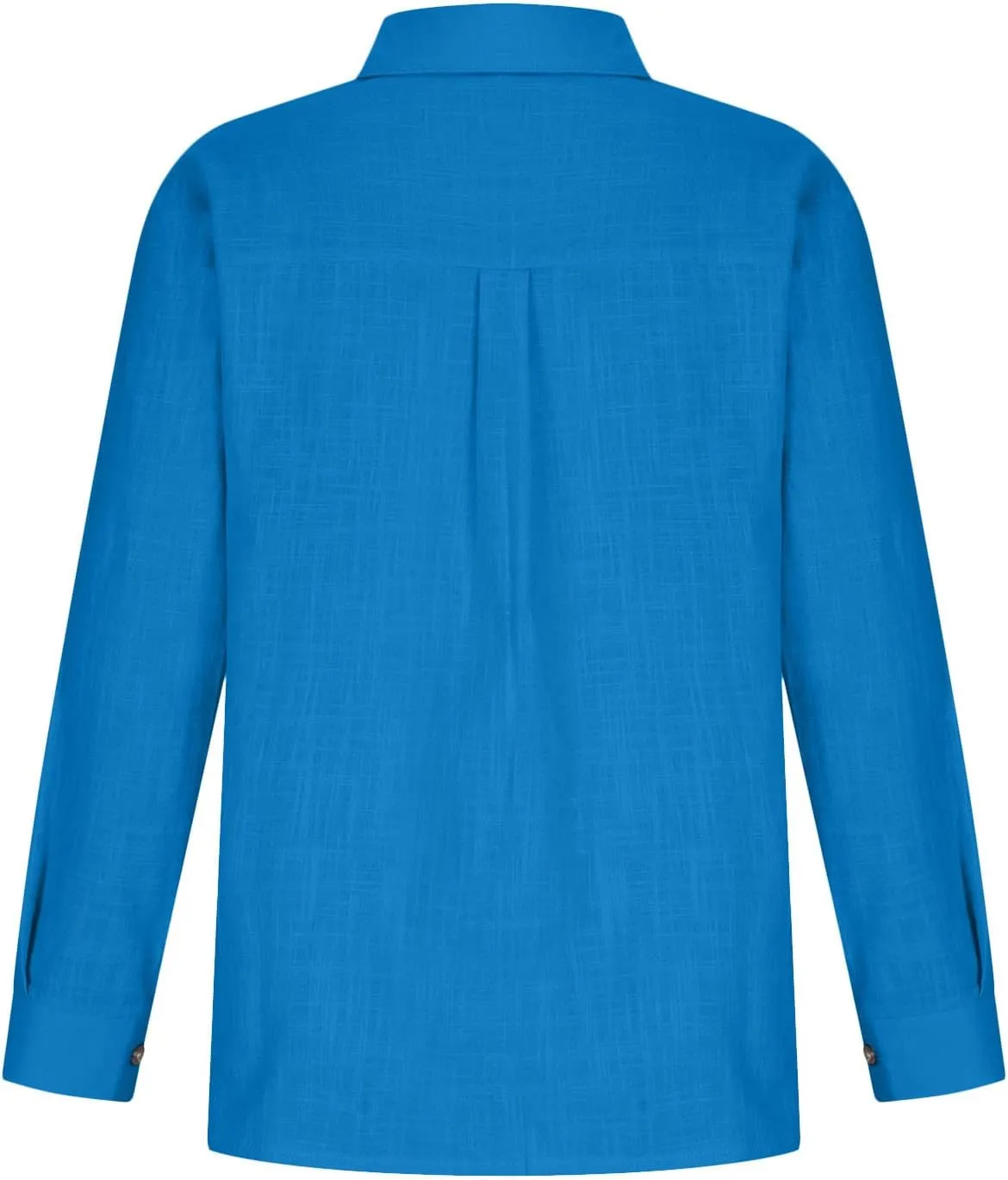 SMIDOW Ladies Summer Tops and Blouses 2023 Fashion Cotton Linen Shirts Collared Button Down Business Casual Work Blouse