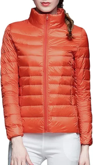 Stand Collar Women's Puffer Jackets Skimpy Long Down Coats for Women Bubble Coat Heavyweight Down Jacket Puffer Coats