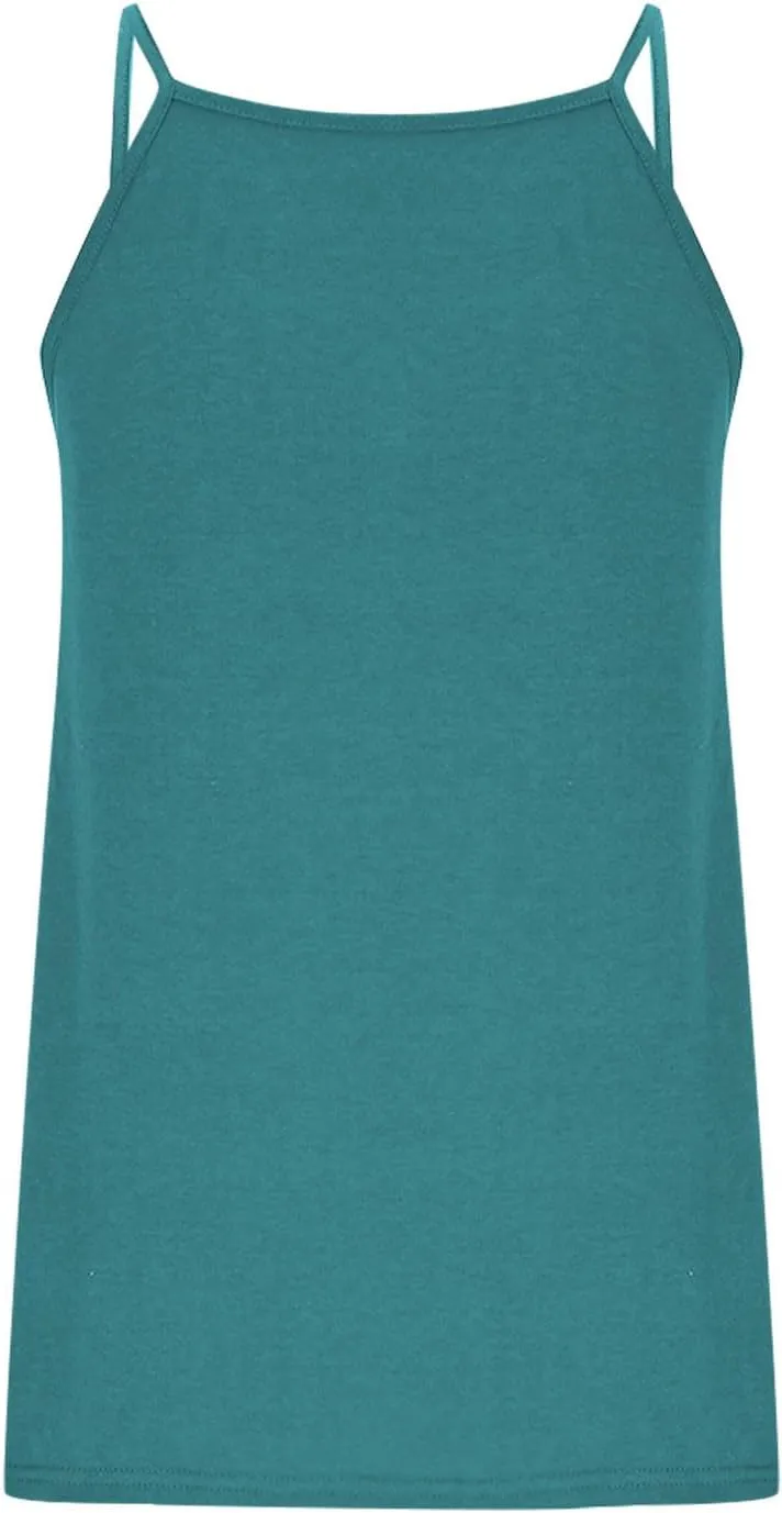 Summer Tank Top for Women Spaghetti Strap V Neck Sleeveless Camisole Casual Fashion Sexy Loose Fit Beach Cami Shirts