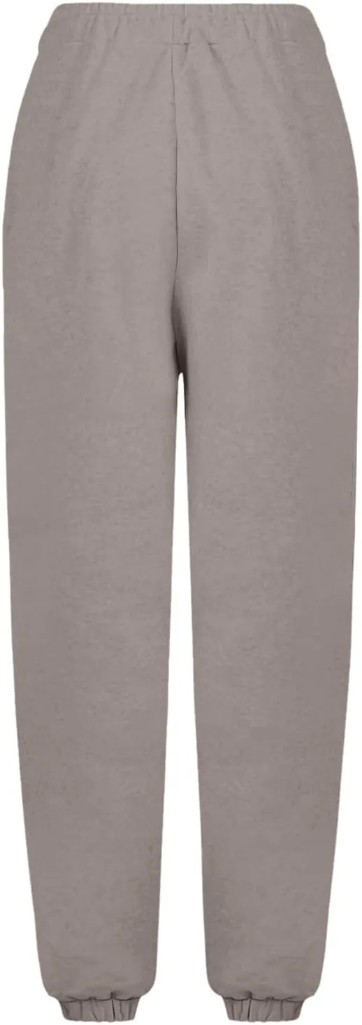 Sweatpants Women High Waisted Sweatpants Workout Active Joggers Pants Baggy Lounge Bottoms Cinch Bottom Sweatpants