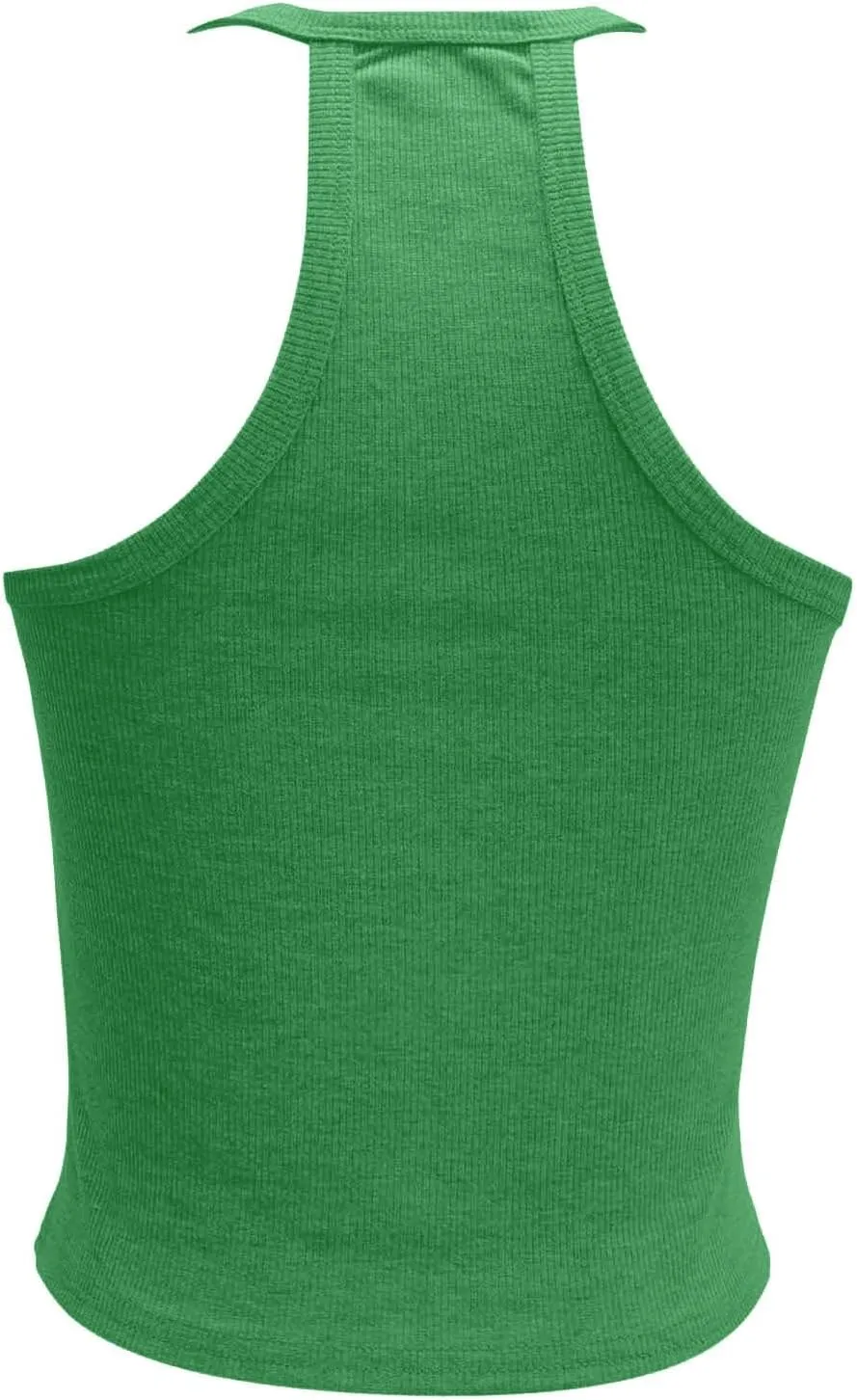Tank Top for Women Summer Fashion Sleeveless Ribbed Workout Basic Soft Camisole Going Out Gym Spring Clothes 2025