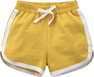 Toddler Kids Soccer Basketball Shorts Cotton Gym Athletic Running Sports Shorts Boys Girls Casual Short Bottoms