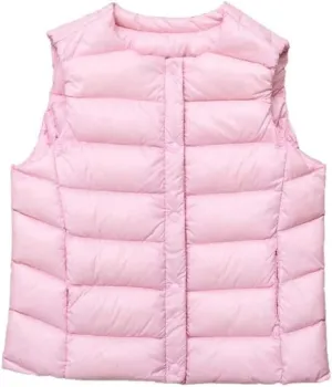Vest Sleeveless， Gilets Down Vest Puffer Vest Sleeveless Jackets Waistcoat Winter Jacket Coat Winter Outdoor