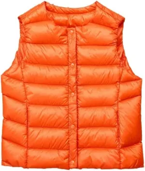 Vest Sleeveless， Gilets Down Vest Puffer Vest Sleeveless Jackets Waistcoat Winter Jacket Coat Winter Outdoor