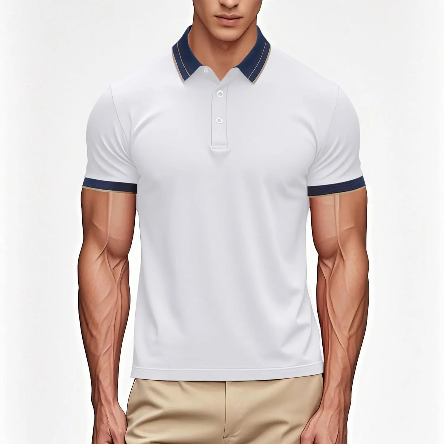 Women Mesh Quick Dry Golf Polo Shirts Summer Color Block Short Sleeve Button Down T-Shirt Lightweight Dressy Casual Work Tops