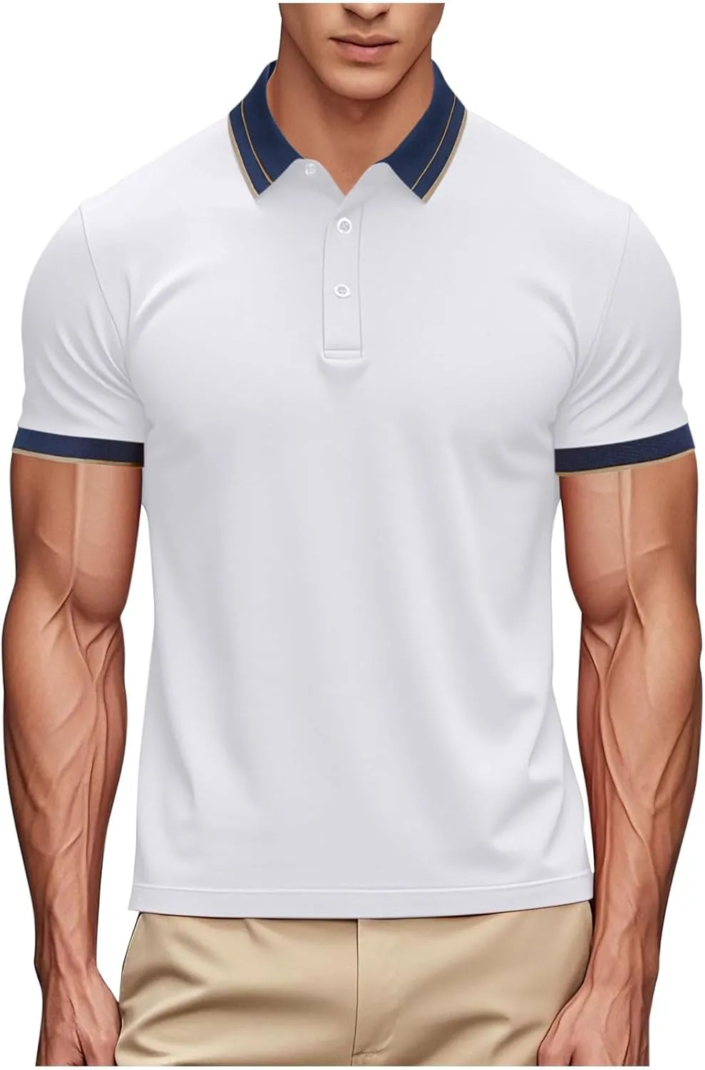 Women Mesh Quick Dry Golf Polo Shirts Summer Color Block Short Sleeve Button Down T-Shirt Lightweight Dressy Casual Work Tops