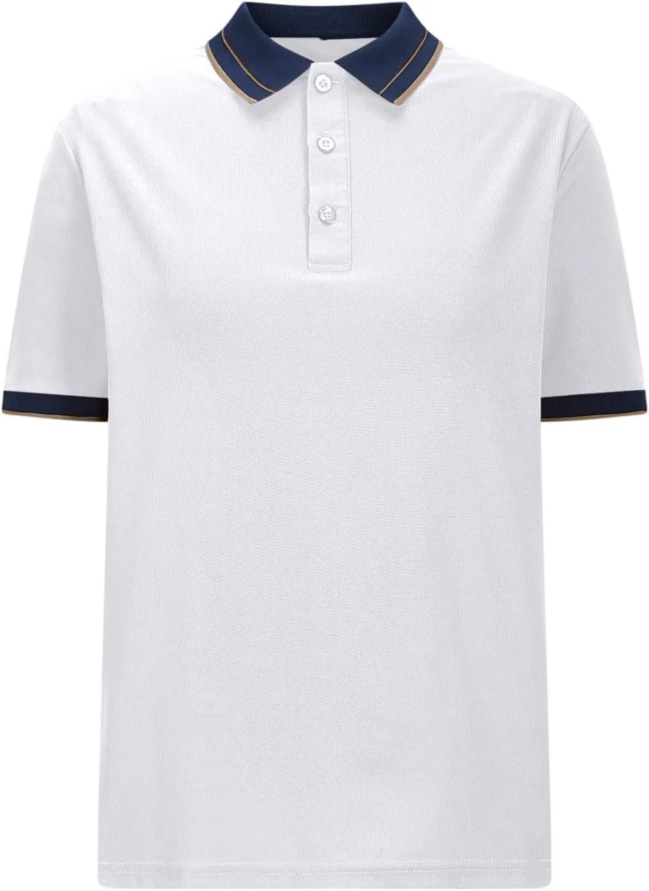 Women Mesh Quick Dry Golf Polo Shirts Summer Color Block Short Sleeve Button Down T-Shirt Lightweight Dressy Casual Work Tops