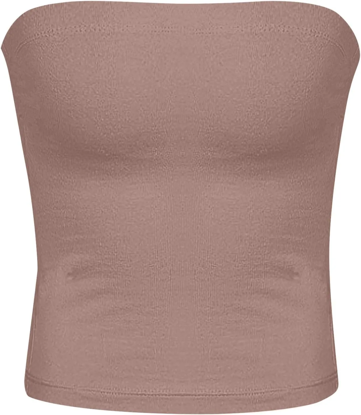 Women Strapless Tube Top Sexy Sleeveless Backless Bandeau Shirts Y2K Going Out Crop Tops Summer Outfits 2025