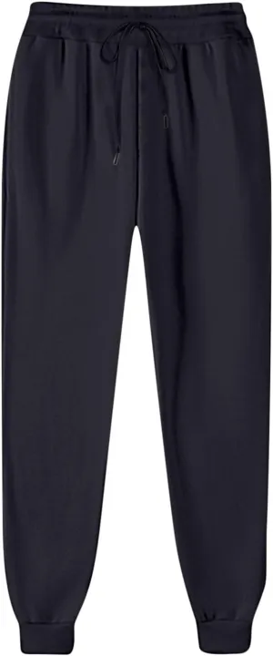 Women Sweatpants Lounge High Waisted Jogger Sweat Pants Baggy Drawstring Elastic Straight Leg Bottoms Trousers